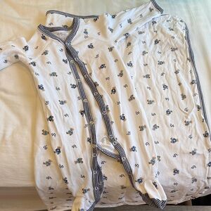 Polo by Ralph Lauren White and Blue Kids Matching Set